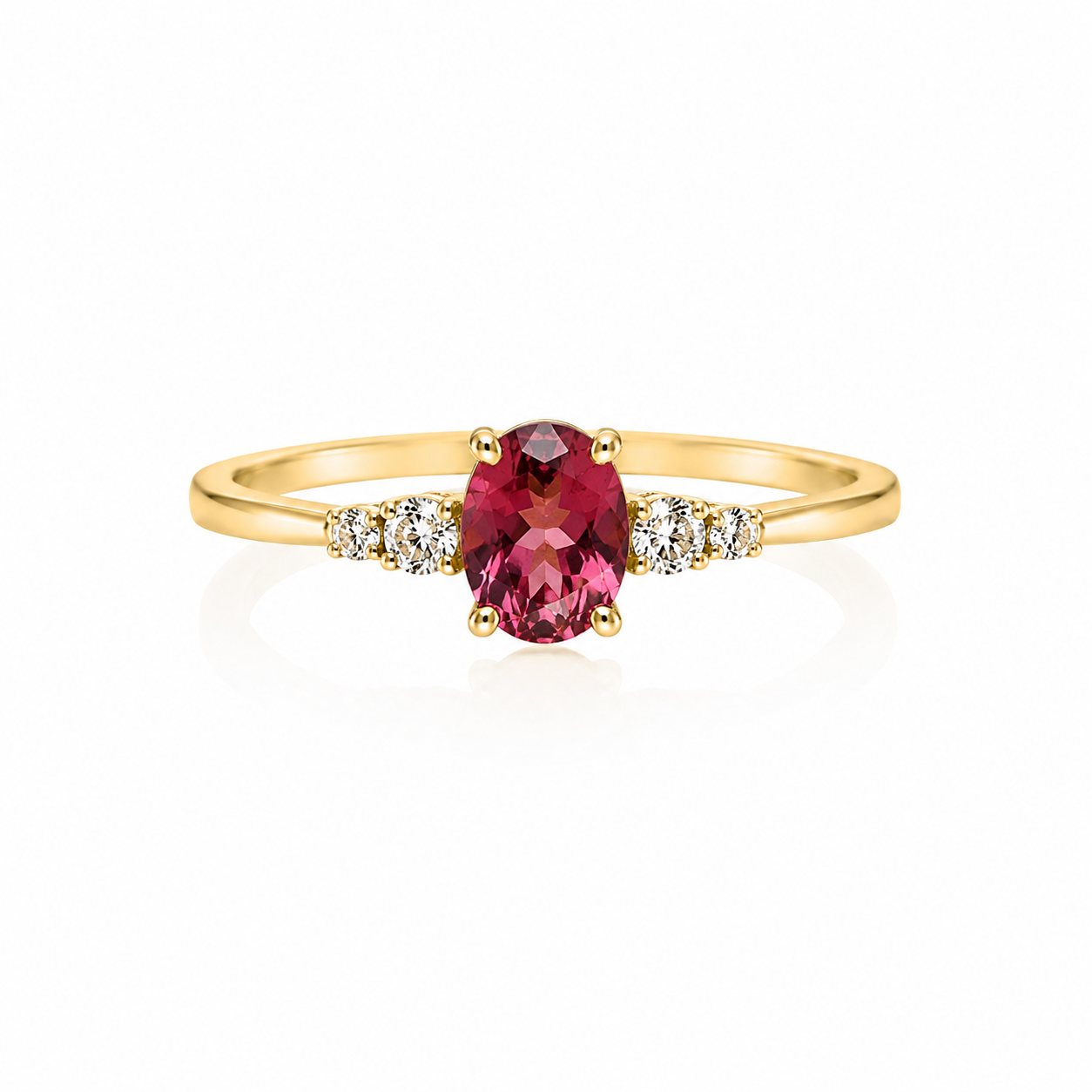 Juliet Pink Tourmaline Ring
