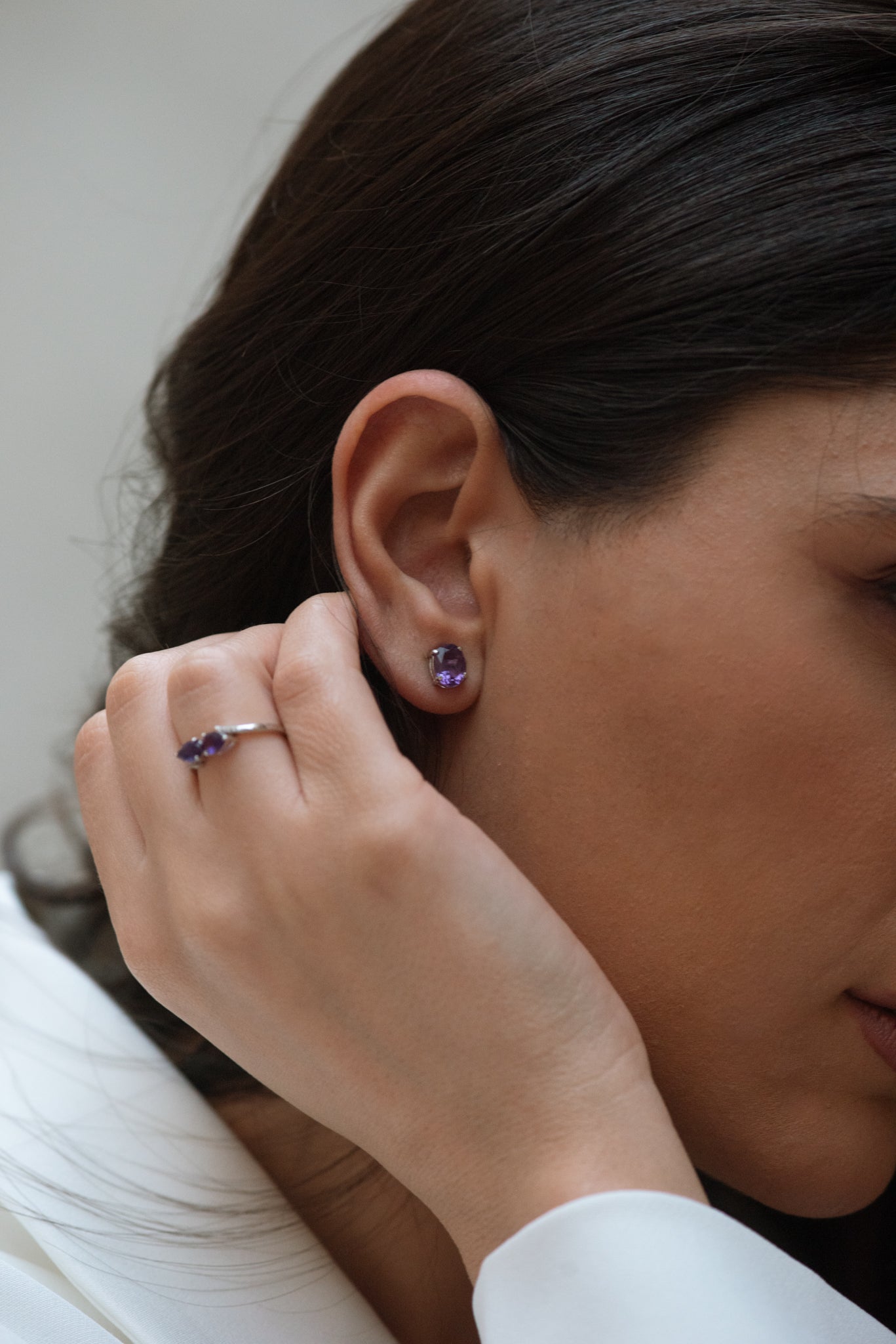 Soleste Oval Earrings