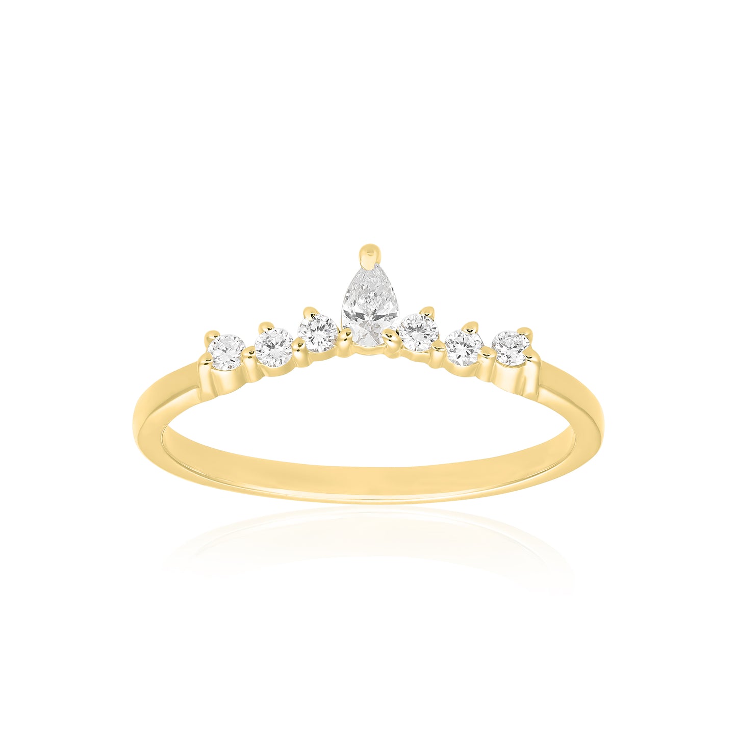 Soluna Crescent Ring