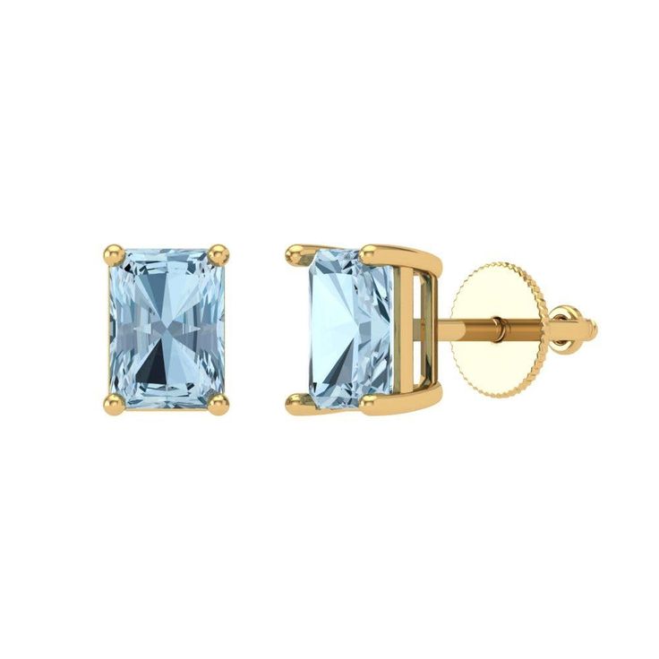 Aquamarine Earrings